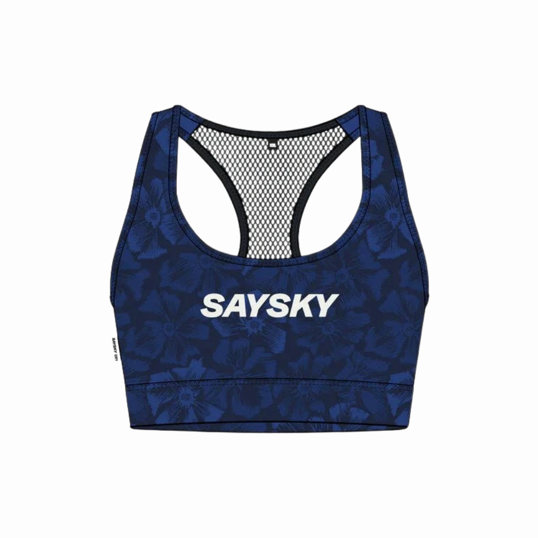 SAYSKY Women's Flower Combat Sports Bra