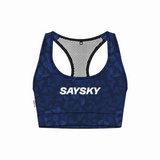 SAYSKY Women's Flower Combat Sports Bra
