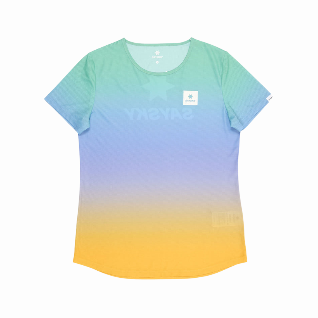 SAYSKY Women's Drip Dye Flow T-Shirt