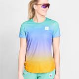 SAYSKY Women's Drip Dye Flow T-Shirt