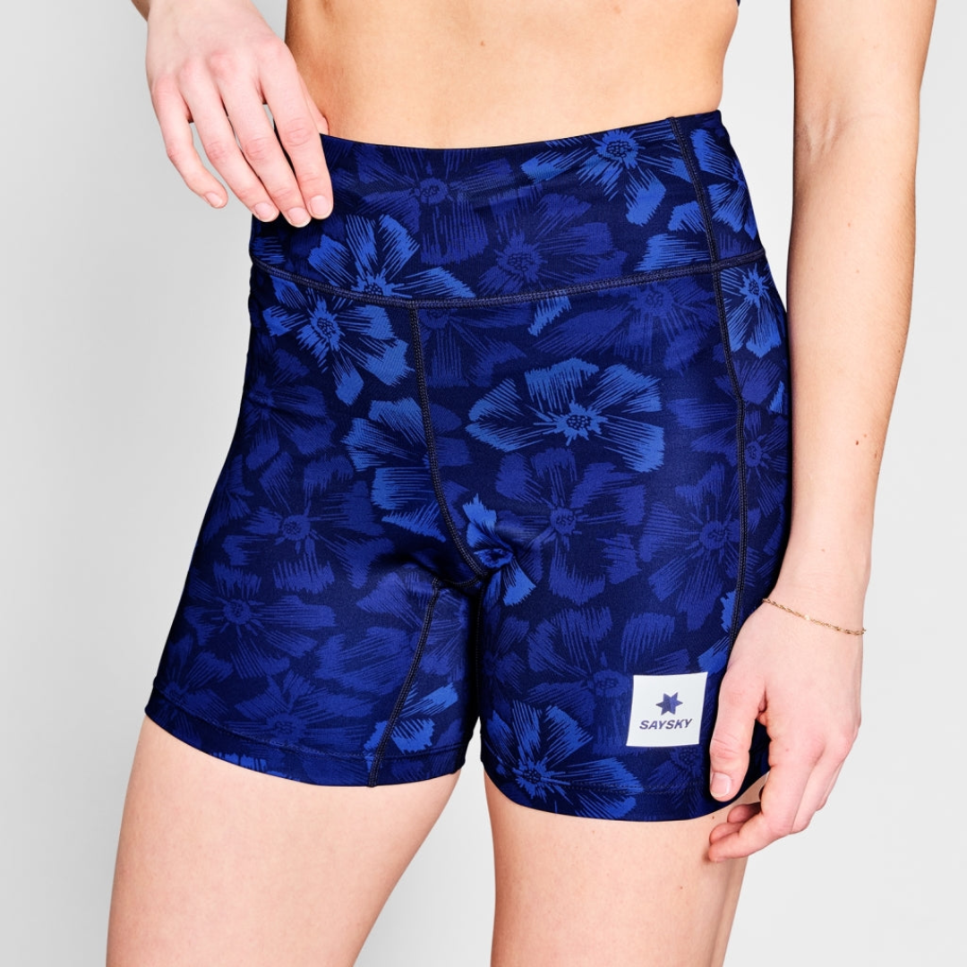 SAYSKY Women's Flower Combat + Short Tights 7"