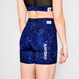 SAYSKY Women's Flower Combat + Short Tights 7"