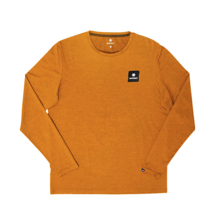 SAYSKY Men's Refective Logo Pace Long Sleeve