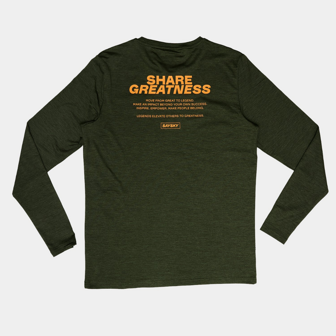 SAYSKY Men's Statement Pace Long Sleeve