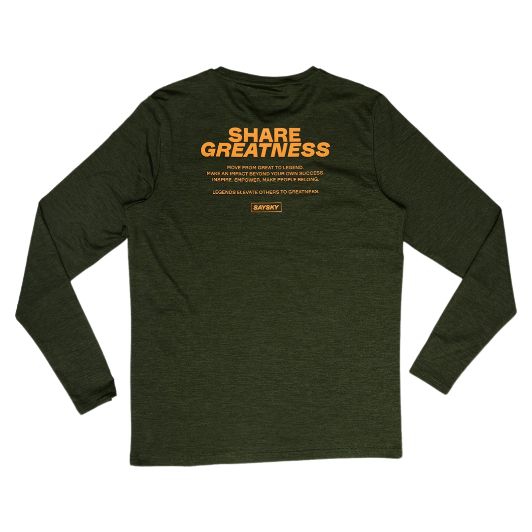 SAYSKY Men's Statement Pace Long Sleeve