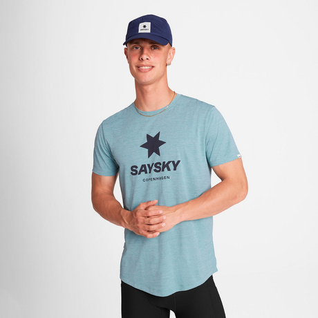 SAYSKY - SAYSKY Men's Logo Combat Pro T-shirt - Cam2 