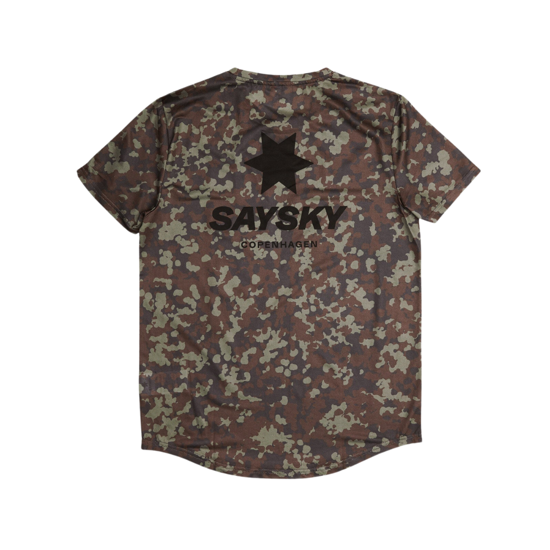 SAYSKY Men's Camo Combat T-shirt