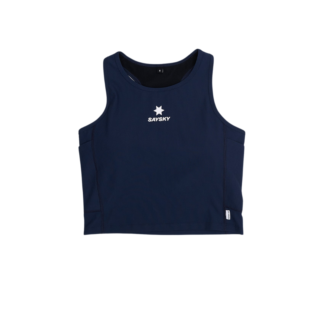 SAYSKY Women's Combat Rib Crop Top