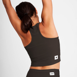 SAYSKY Women's Combat Rib Crop Top