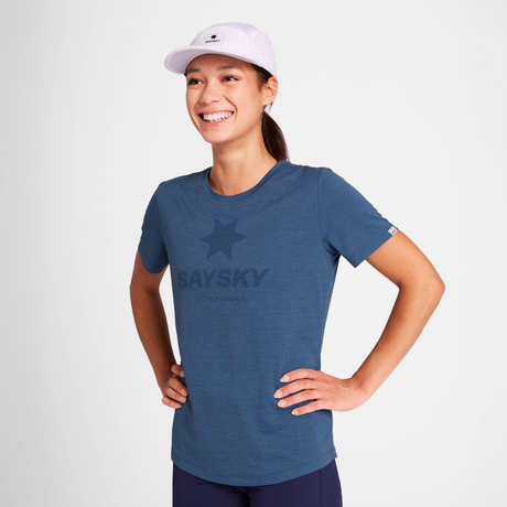 SAYSKY - SAYSKY Women's Logo Combat Pro T-shirt - Cam2 