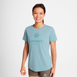 SAYSKY Women's Logo Combat Pro T-shirt