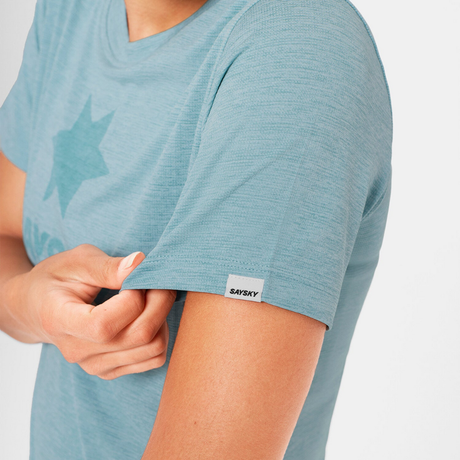 SAYSKY - SAYSKY Women's Logo Combat Pro T-shirt - Cam2 