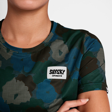 SAYSKY - SAYSKY Women's Flower Combat T-shirt - Cam2 