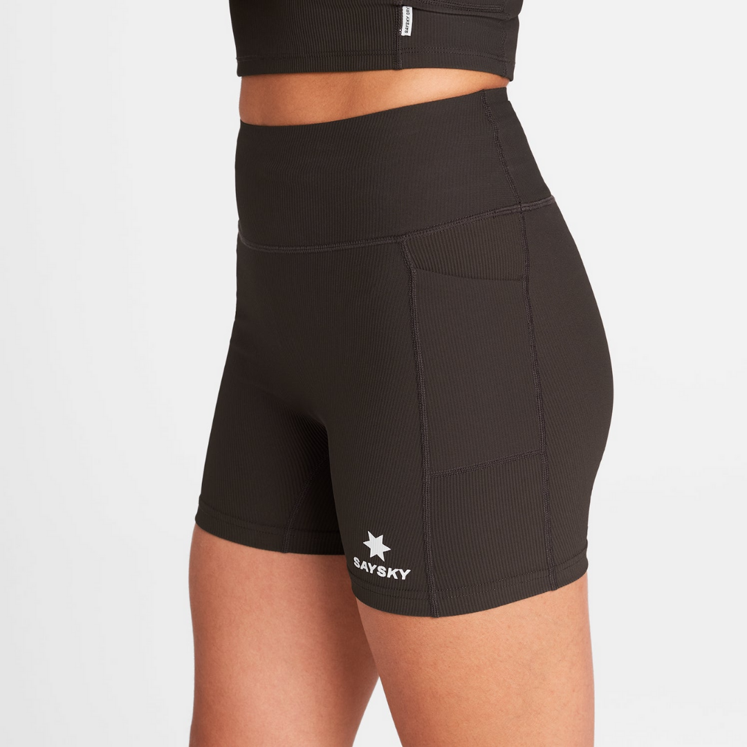 SAYSKY Women's Combat+ Rib Short Tights 4"