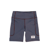 SAYSKY Women's Houndstooth Combat+ Short Tights 7"