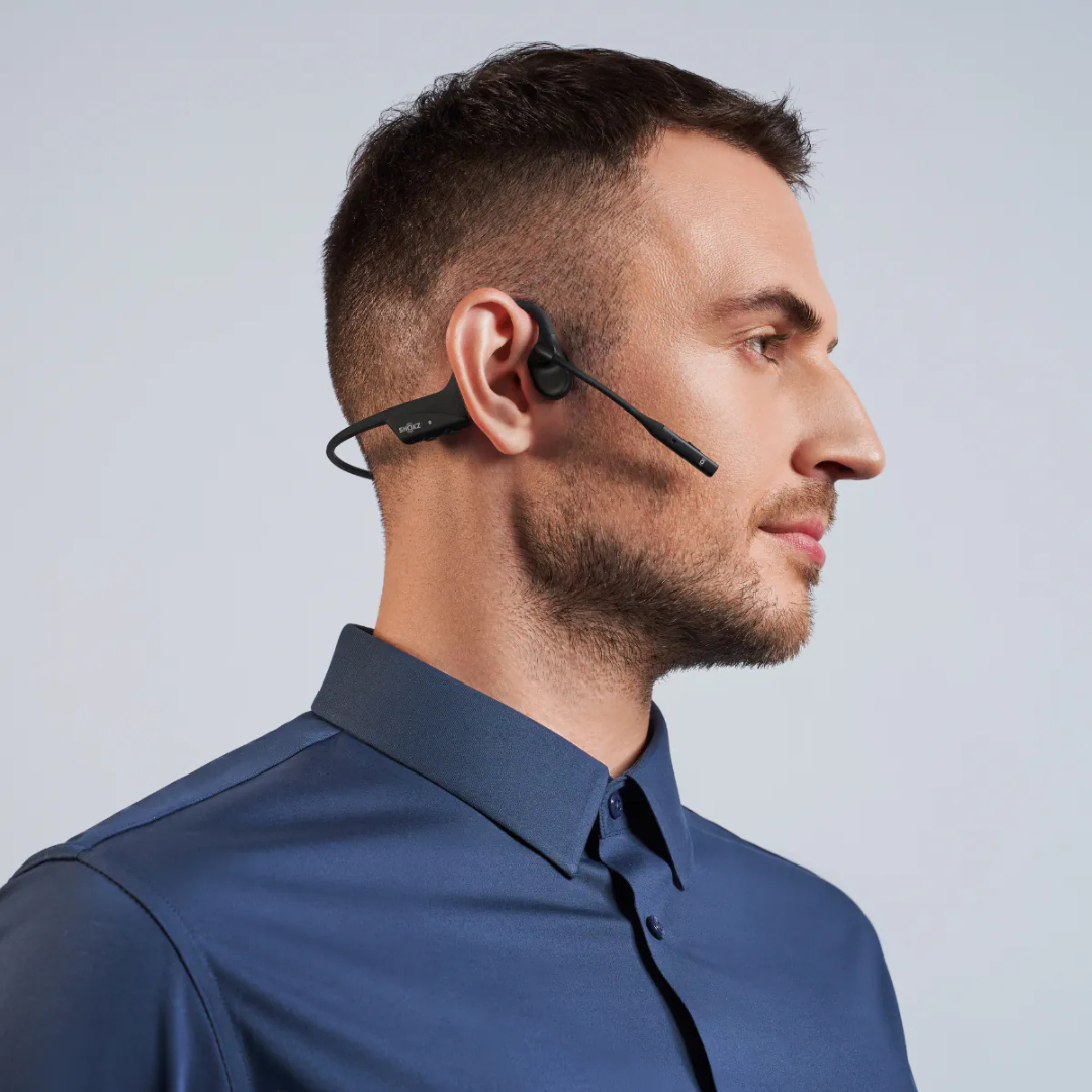 Shokz OpenComm2 UC 2025 Upgrade Bone Conduction Communication Headset (C120)