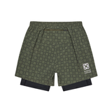 SAYSKY Men's Couture Pace 2 in 1 Shorts 5"