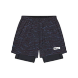 SAYSKY Men's Tiger Pace 2 in 1 Shorts 5"