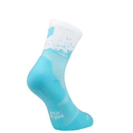 Sporcks Splash Blue Running Socks - Cam2