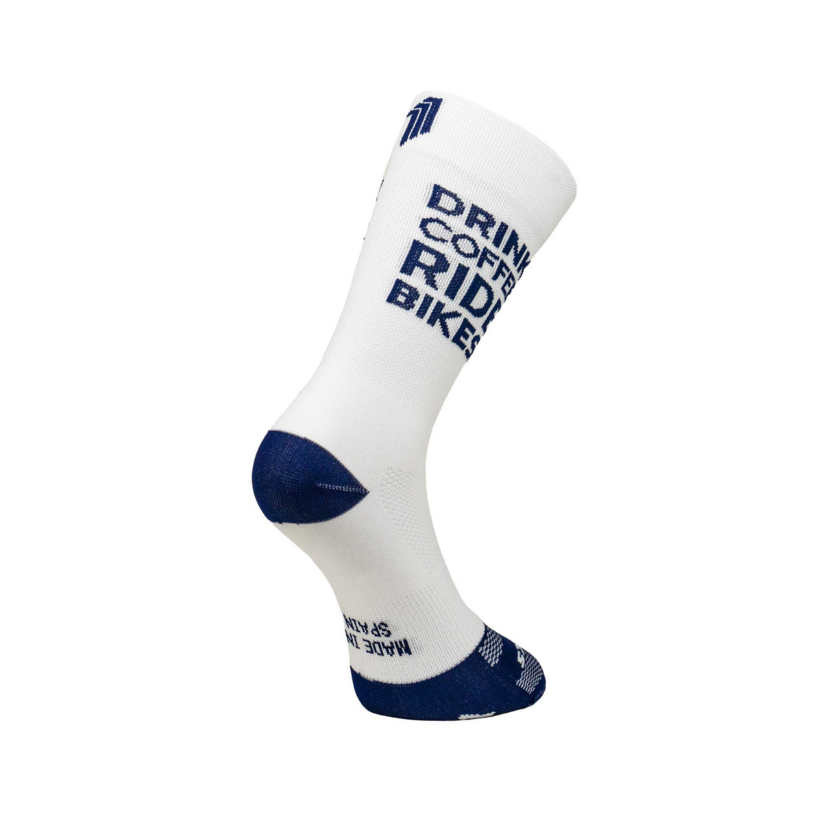 Sporcks Drink Coffee Blue Cycling Socks