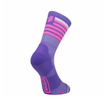 Sporcks Red Air Purple Triathlon Socks