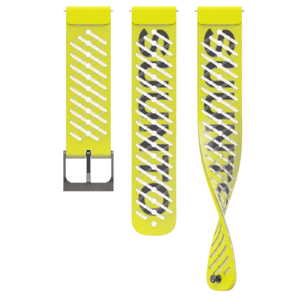 Suunto 22mm Athletic 5 Silicone Strap (Lemon Yellow) SS050963000