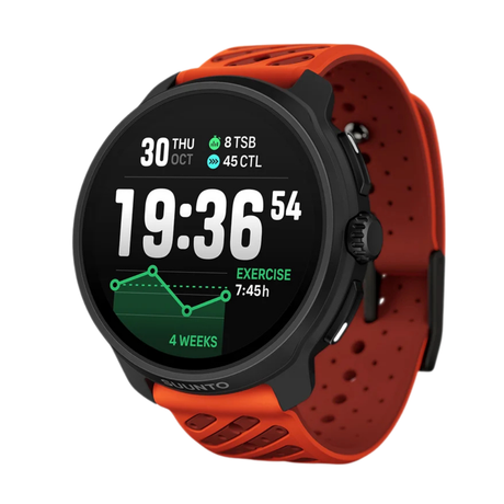 Suunto Race 2 Stainless Steel GPS Outdoor Watch