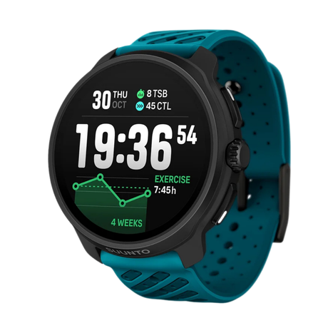 Suunto Race 2 Stainless Steel GPS Outdoor Watch