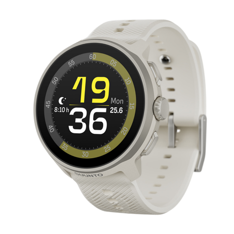 Suunto Run GPS Outdoor Watch (Stainless steel Silicone Strap)