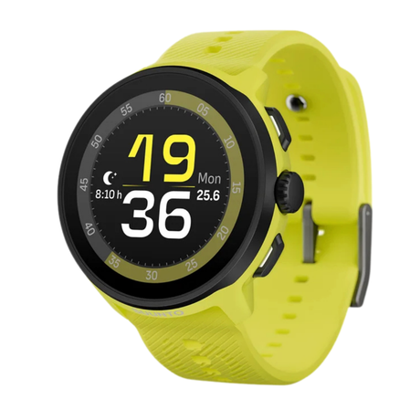 Suunto Run GPS Outdoor Watch (Stainless steel Silicone Strap)