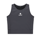 SAYSKY Women's Combat Rib Crop Top