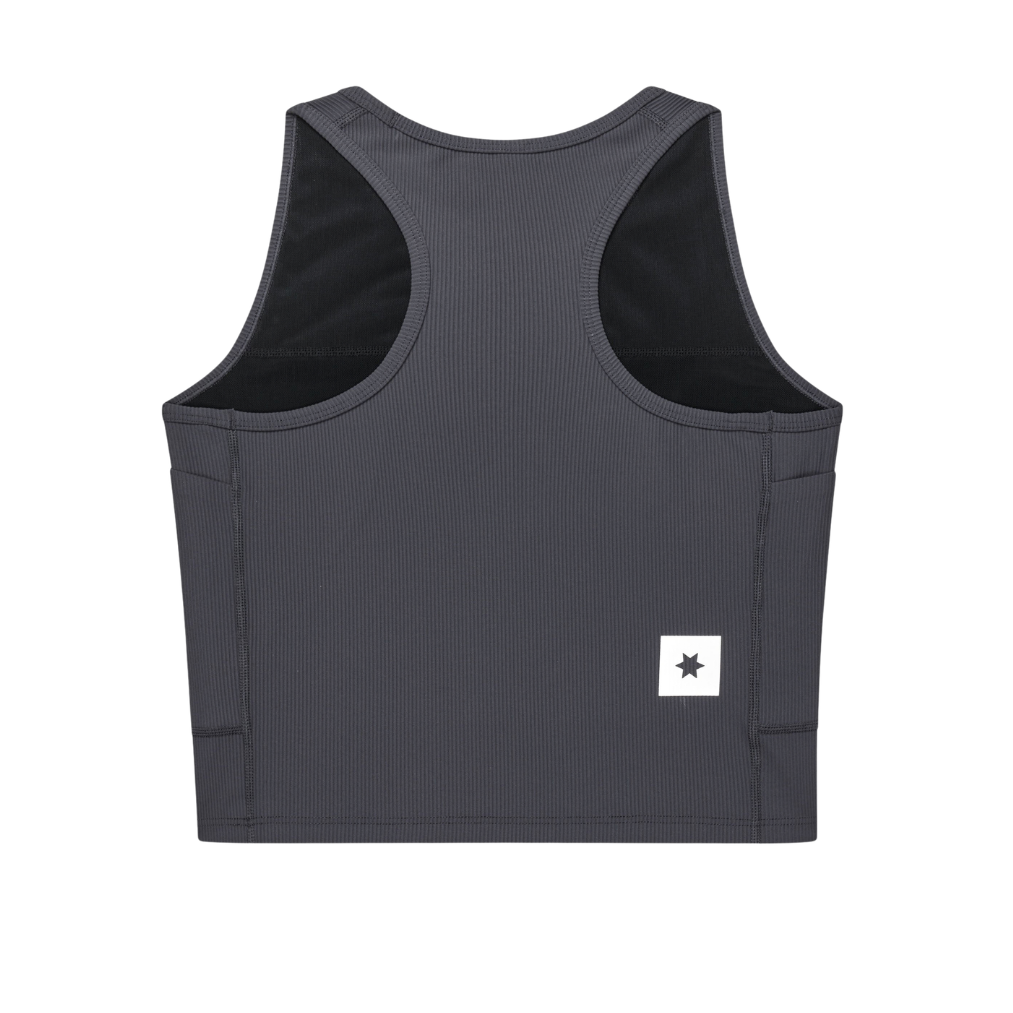 SAYSKY Women's Combat Rib Crop Top