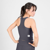 SAYSKY Women's Combat Rib Crop Top