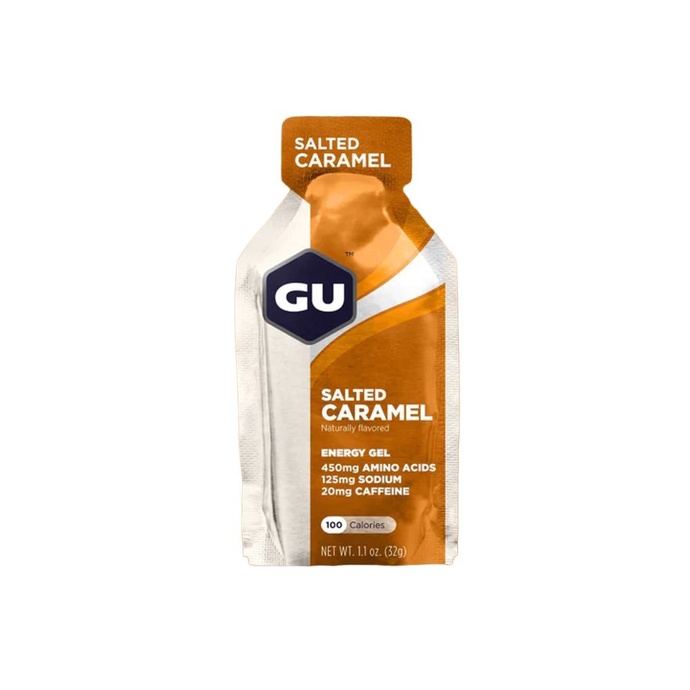 GU Energy Original Sports Nutrition Energy Gel (Salted Caramel)