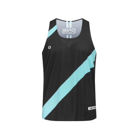 One Running - One Running Men's Victory Speed Tech Singlet - Slice - Cam2 