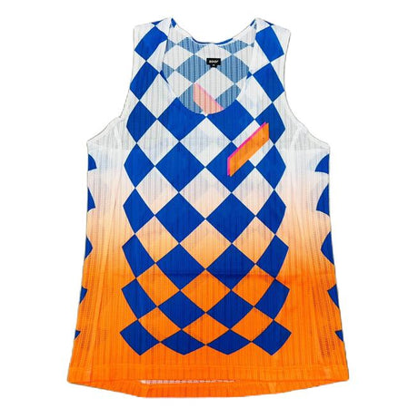 Soar Women's Race Vest  (White/Blue/Orange) - Cam2