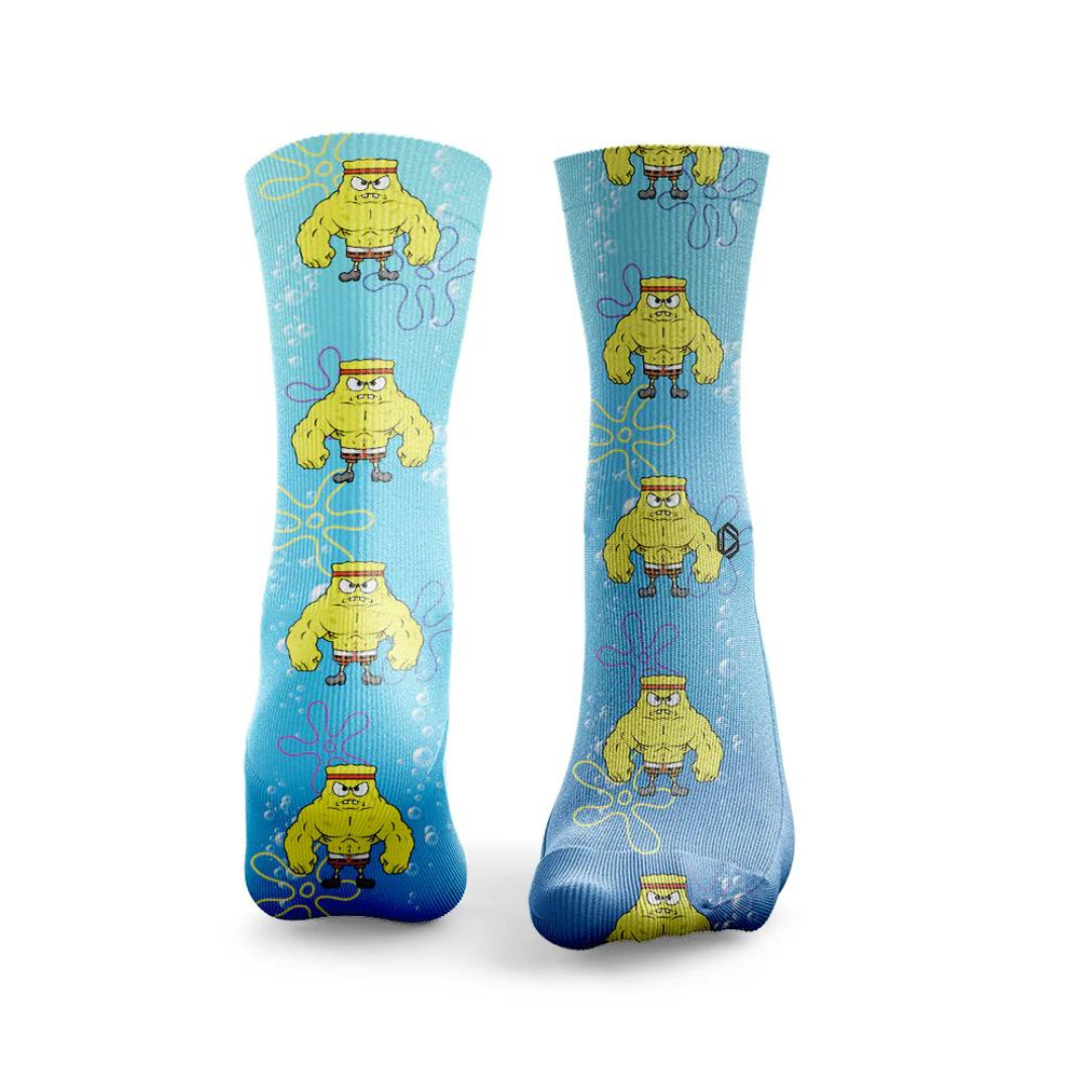 HEXXEE Men's Sponge Running Socks