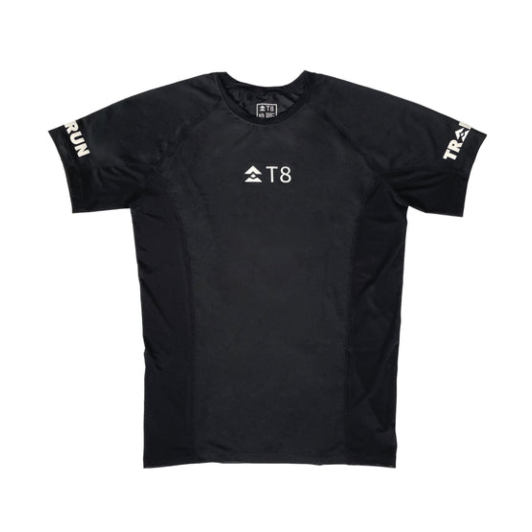 T8 Men's Iced Tee (Pure Black)