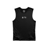 T8 Men's Trail Running Tank (Black)