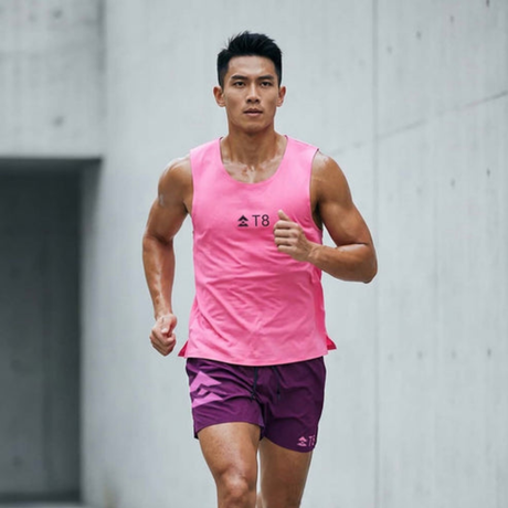 T8(HKTVMALL) - (HKTVMALL)(1P) T8 Men's Sherpa Shorts v2 (Burgundy) - Cam2 