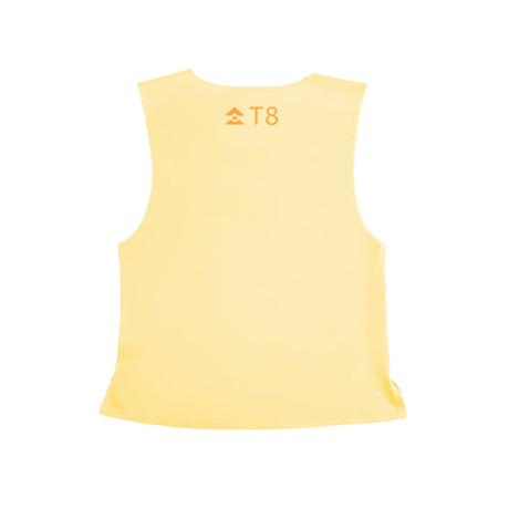 T8 - T8 Women's Trail Running Tank (Citrus) - Cam2 