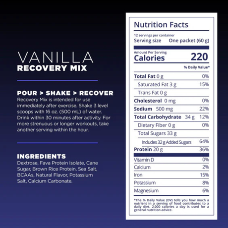 Tailwind - Tailwind Rebuild Recovery Mix (20 Servings Bag) - Cam2 