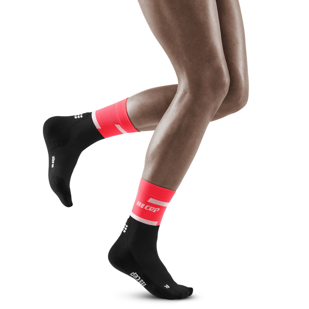 CEP Women's The Run Compression Socks Mid Cut v4