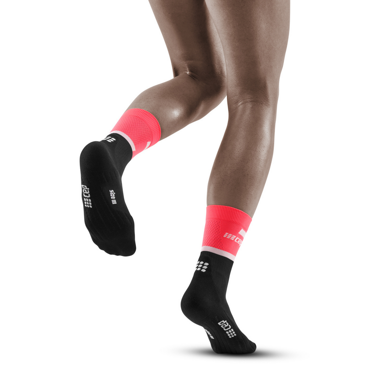 CEP Women's The Run Compression Socks Mid Cut v4