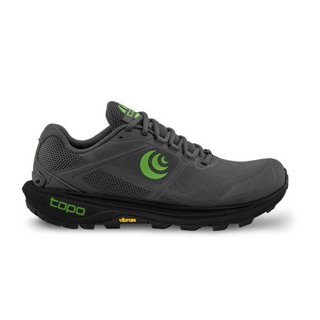 Topo Athletic - Topo Men's Terraventure 4 Trail Running Shoes (Dark Grey/ Green) - Cam2 