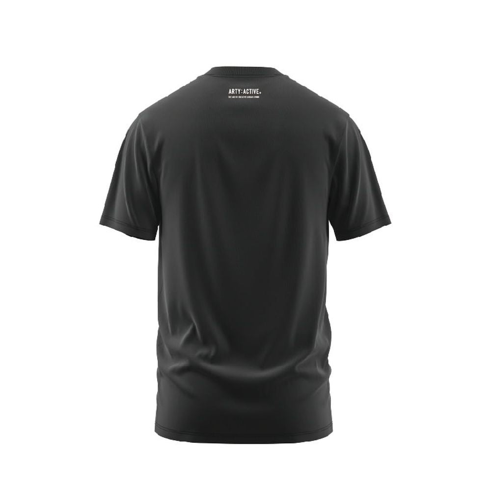 ARTY:ACTIVE Unisex's T-shirt Training Ground (Black)