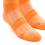 Versus Tangerine Glow Running Ankle Socks