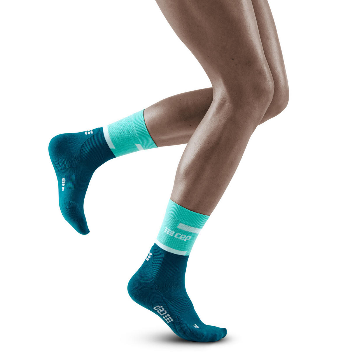 CEP Women's The Run Compression Socks Mid Cut v4