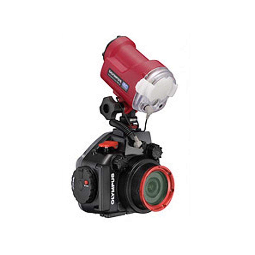 Olympus UFL-3 Underwater Flash + PTCB-E02 Fiber Optic Cable - Cam2