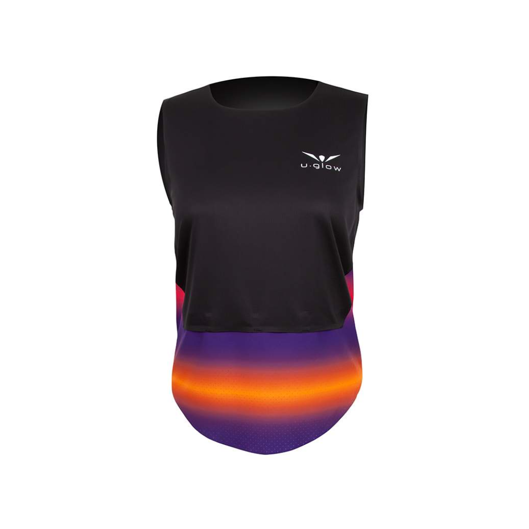 Uglow - Uglow Women's D1 Vapor Wide Top Tank - Cam2 